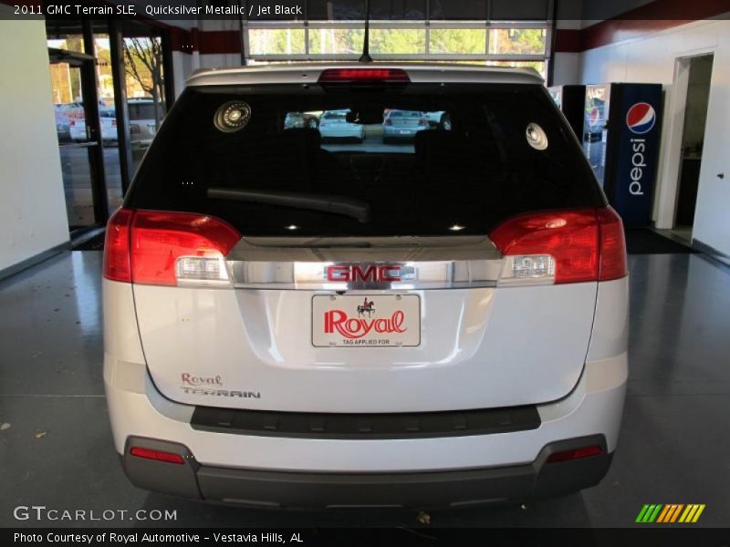 Quicksilver Metallic / Jet Black 2011 GMC Terrain SLE