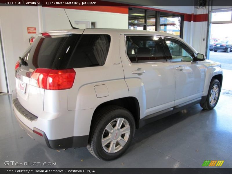 Quicksilver Metallic / Jet Black 2011 GMC Terrain SLE