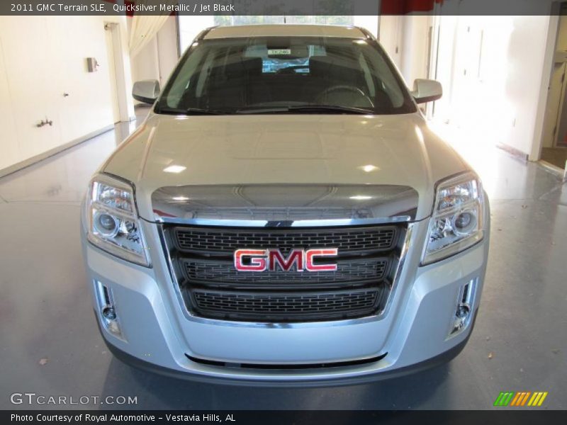 Quicksilver Metallic / Jet Black 2011 GMC Terrain SLE