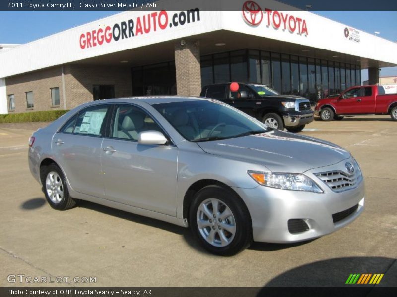 Classic Silver Metallic / Ash 2011 Toyota Camry LE