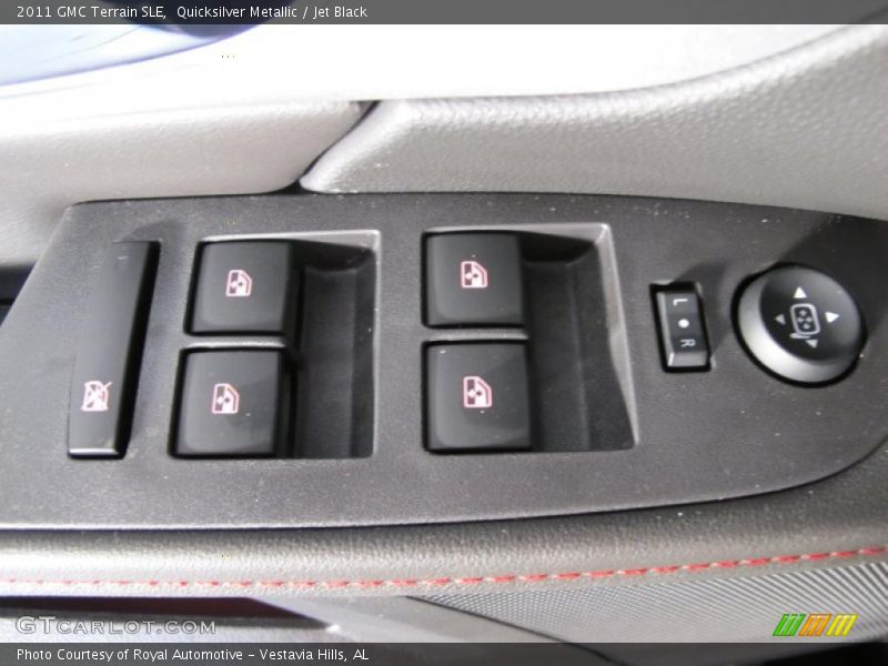 Quicksilver Metallic / Jet Black 2011 GMC Terrain SLE