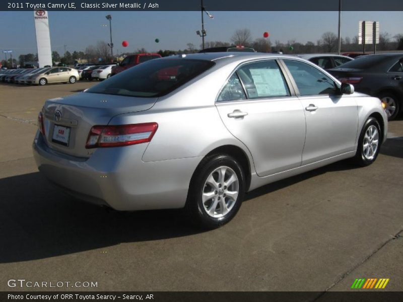Classic Silver Metallic / Ash 2011 Toyota Camry LE