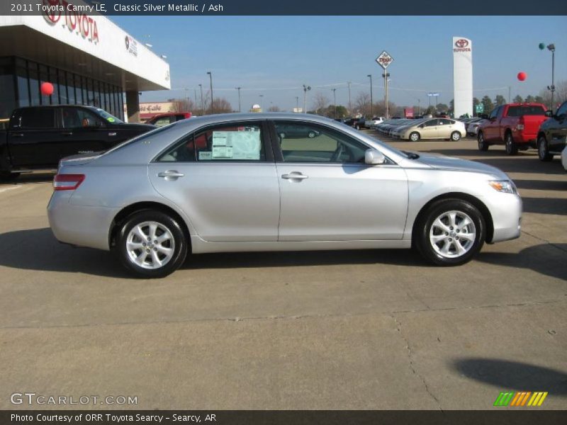 Classic Silver Metallic / Ash 2011 Toyota Camry LE