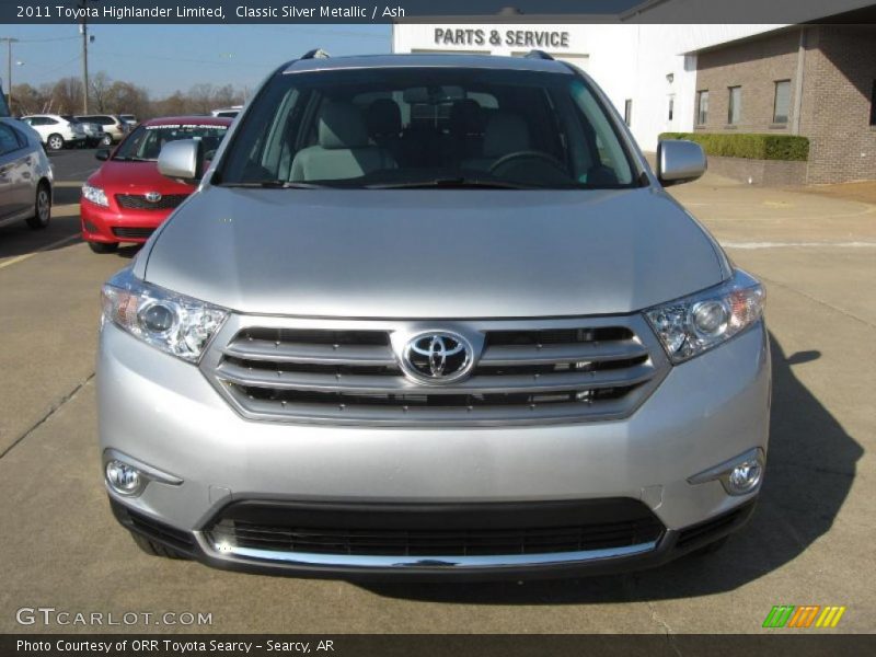Classic Silver Metallic / Ash 2011 Toyota Highlander Limited