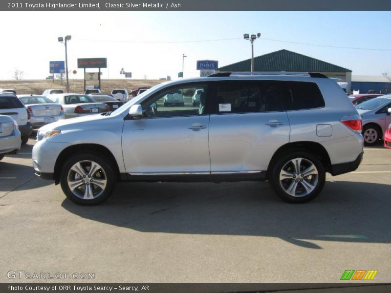 Classic Silver Metallic / Ash 2011 Toyota Highlander Limited