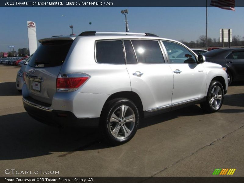 Classic Silver Metallic / Ash 2011 Toyota Highlander Limited