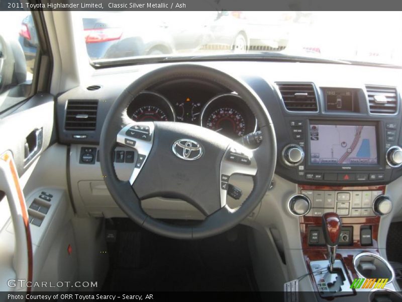Classic Silver Metallic / Ash 2011 Toyota Highlander Limited