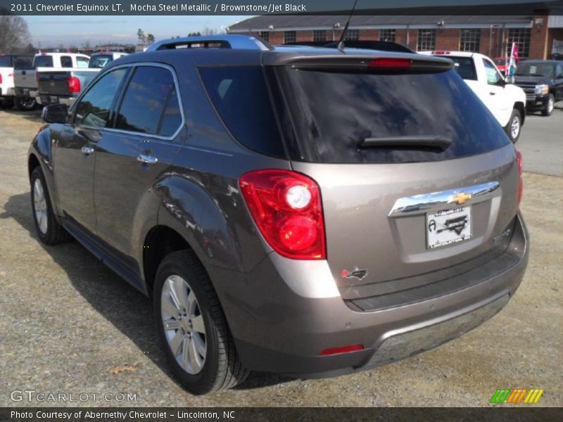 Mocha Steel Metallic / Brownstone/Jet Black 2011 Chevrolet Equinox LT