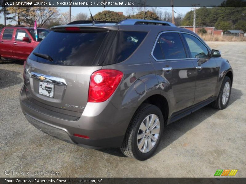 Mocha Steel Metallic / Brownstone/Jet Black 2011 Chevrolet Equinox LT