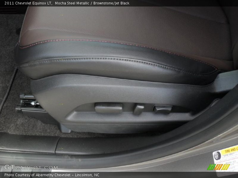 Mocha Steel Metallic / Brownstone/Jet Black 2011 Chevrolet Equinox LT