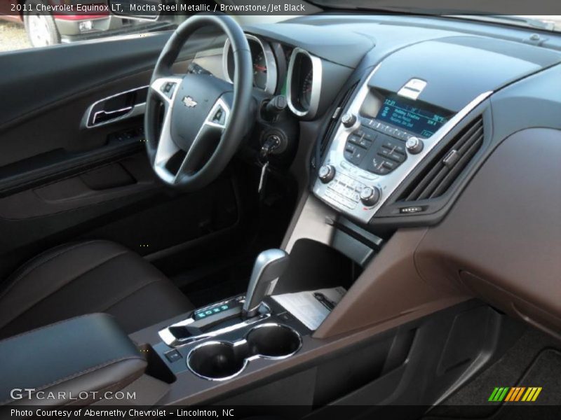 Mocha Steel Metallic / Brownstone/Jet Black 2011 Chevrolet Equinox LT