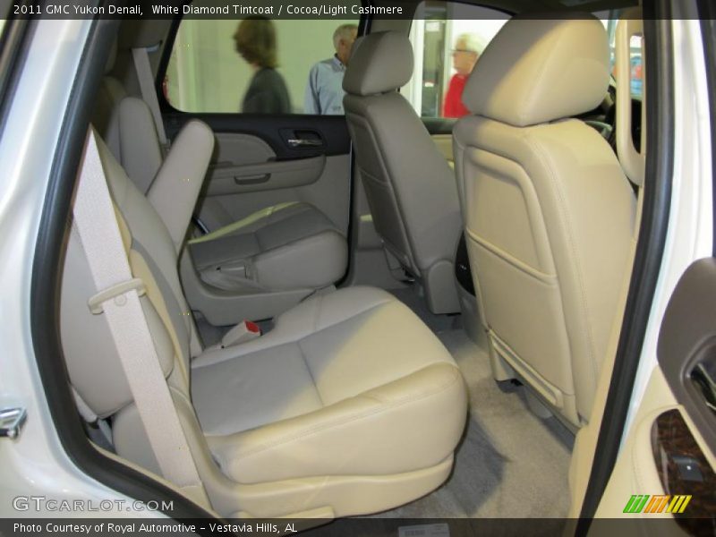 White Diamond Tintcoat / Cocoa/Light Cashmere 2011 GMC Yukon Denali