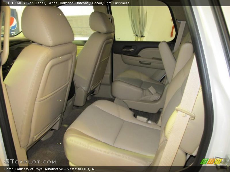 White Diamond Tintcoat / Cocoa/Light Cashmere 2011 GMC Yukon Denali