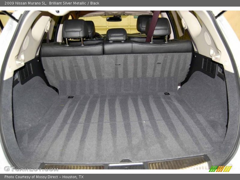 Brilliant Silver Metallic / Black 2009 Nissan Murano SL