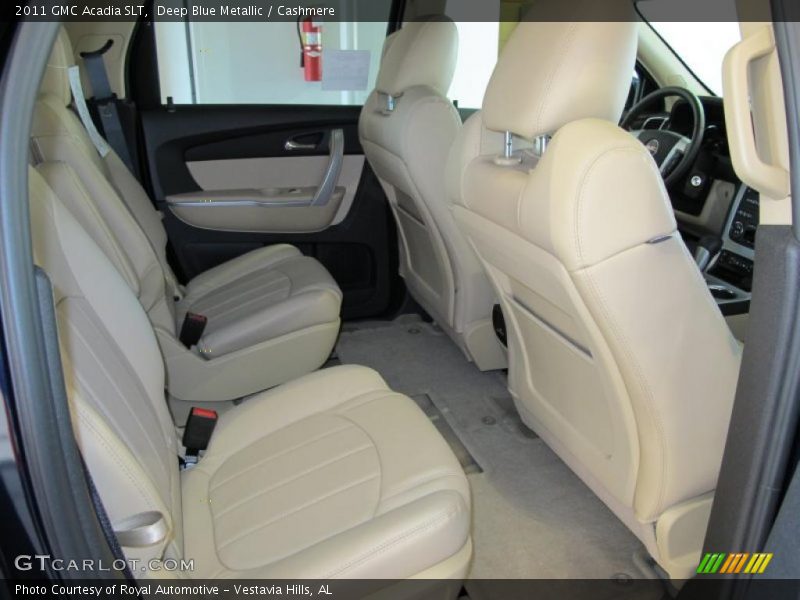 Deep Blue Metallic / Cashmere 2011 GMC Acadia SLT