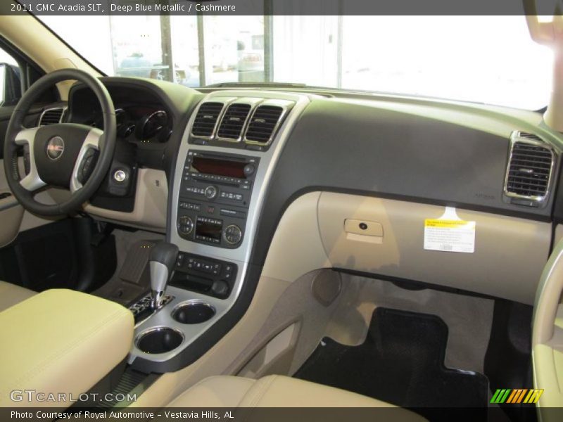 Deep Blue Metallic / Cashmere 2011 GMC Acadia SLT