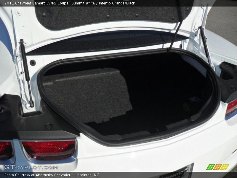  2011 Camaro SS/RS Coupe Trunk