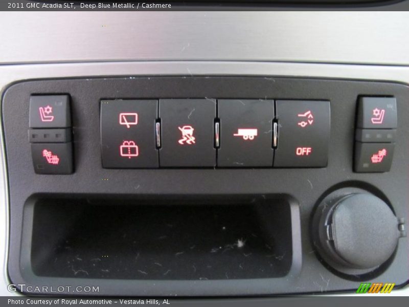 Deep Blue Metallic / Cashmere 2011 GMC Acadia SLT