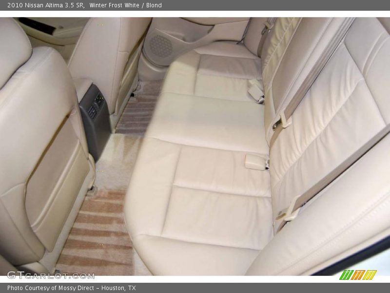 Winter Frost White / Blond 2010 Nissan Altima 3.5 SR