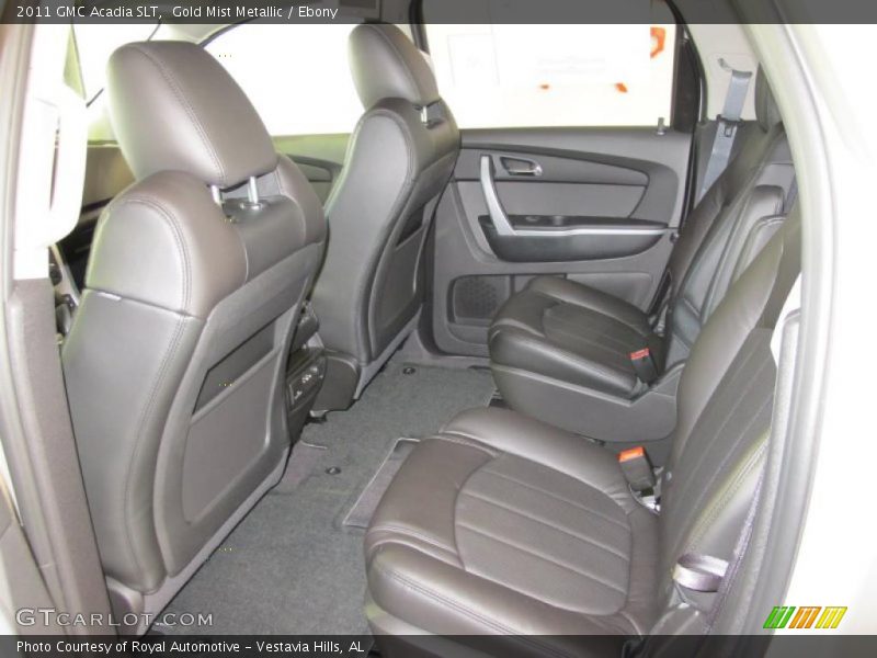 Gold Mist Metallic / Ebony 2011 GMC Acadia SLT