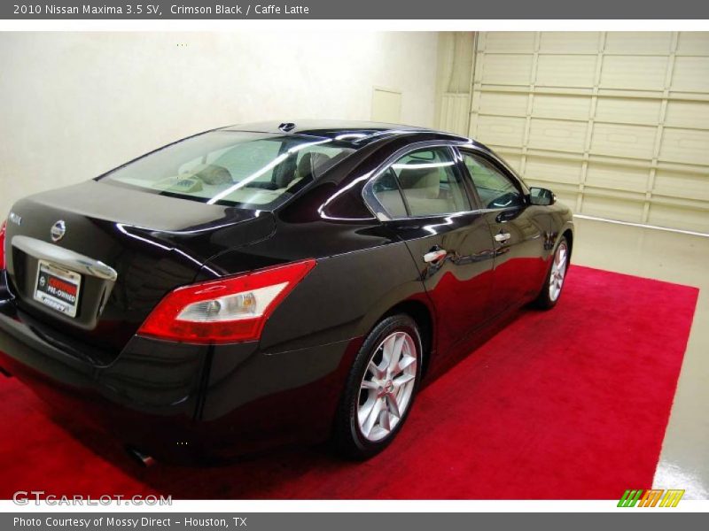 Crimson Black / Caffe Latte 2010 Nissan Maxima 3.5 SV