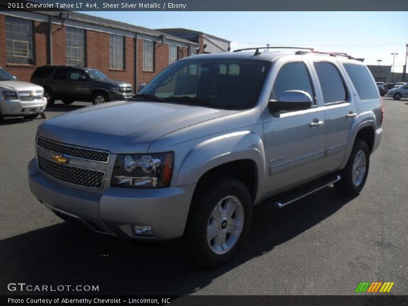 Sheer Silver Metallic / Ebony 2011 Chevrolet Tahoe LT 4x4