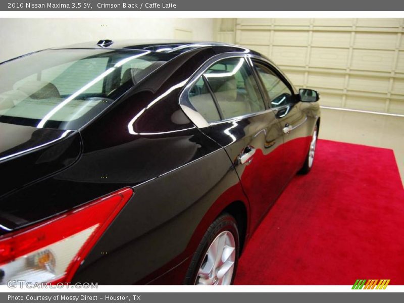 Crimson Black / Caffe Latte 2010 Nissan Maxima 3.5 SV