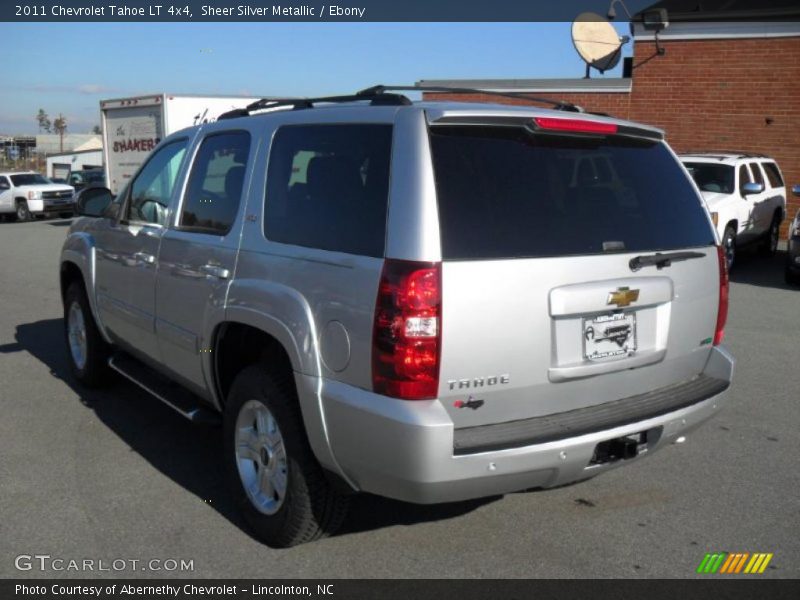 Sheer Silver Metallic / Ebony 2011 Chevrolet Tahoe LT 4x4