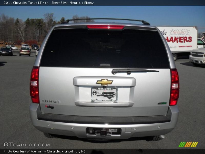 Sheer Silver Metallic / Ebony 2011 Chevrolet Tahoe LT 4x4