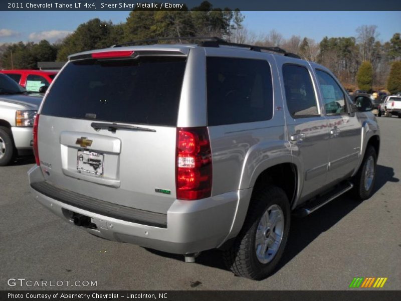 Sheer Silver Metallic / Ebony 2011 Chevrolet Tahoe LT 4x4