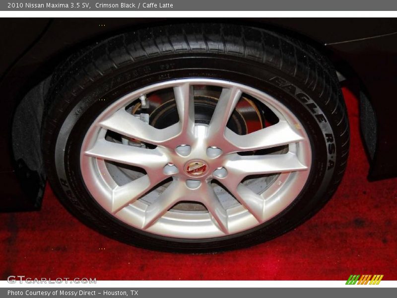 Crimson Black / Caffe Latte 2010 Nissan Maxima 3.5 SV
