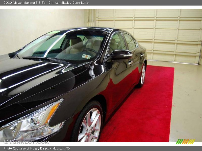 Crimson Black / Caffe Latte 2010 Nissan Maxima 3.5 SV