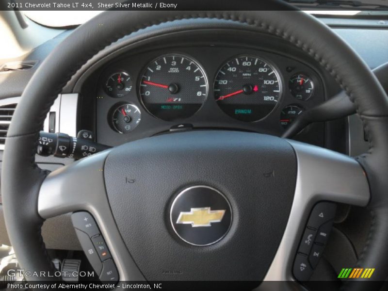 Sheer Silver Metallic / Ebony 2011 Chevrolet Tahoe LT 4x4