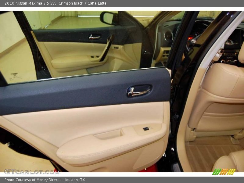 Crimson Black / Caffe Latte 2010 Nissan Maxima 3.5 SV