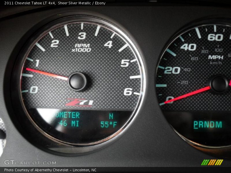 Sheer Silver Metallic / Ebony 2011 Chevrolet Tahoe LT 4x4