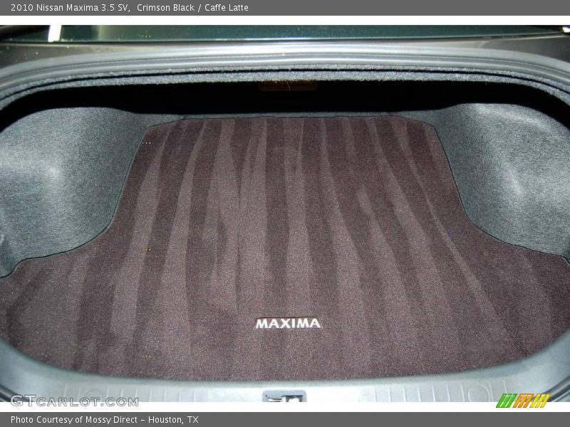 Crimson Black / Caffe Latte 2010 Nissan Maxima 3.5 SV