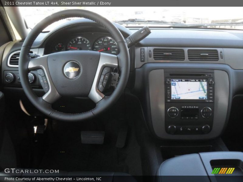 Sheer Silver Metallic / Ebony 2011 Chevrolet Tahoe LT 4x4