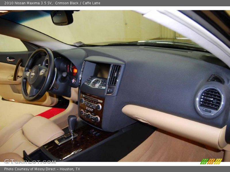 Crimson Black / Caffe Latte 2010 Nissan Maxima 3.5 SV