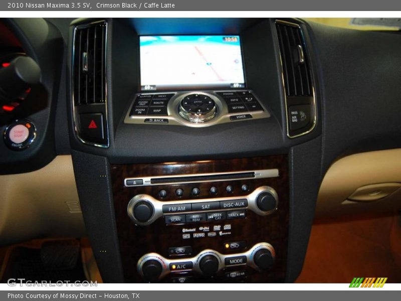 Crimson Black / Caffe Latte 2010 Nissan Maxima 3.5 SV