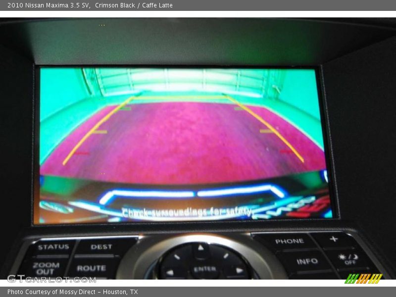 Crimson Black / Caffe Latte 2010 Nissan Maxima 3.5 SV