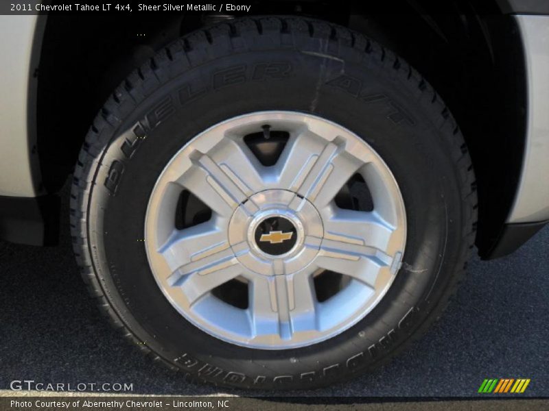 Sheer Silver Metallic / Ebony 2011 Chevrolet Tahoe LT 4x4