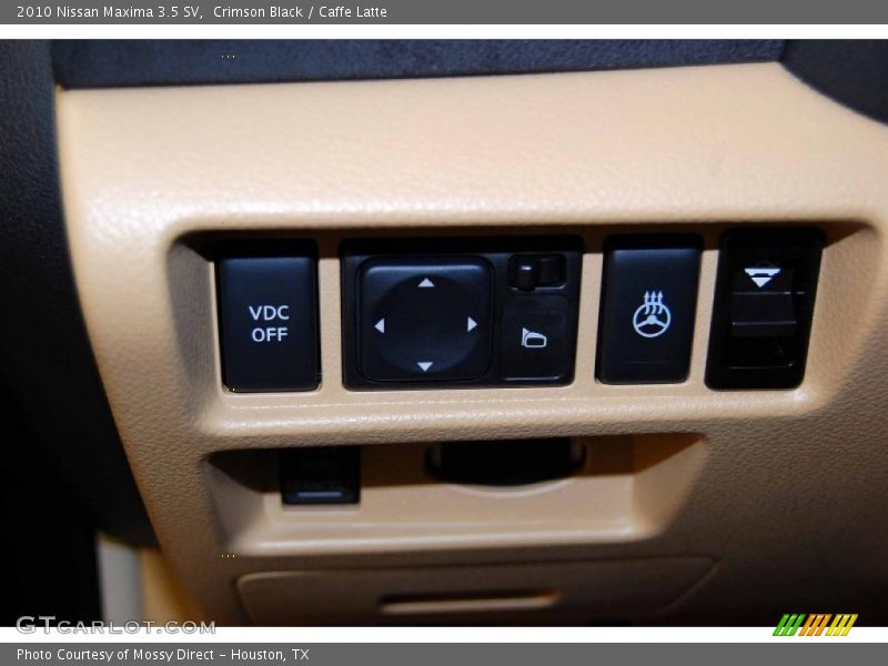 Crimson Black / Caffe Latte 2010 Nissan Maxima 3.5 SV