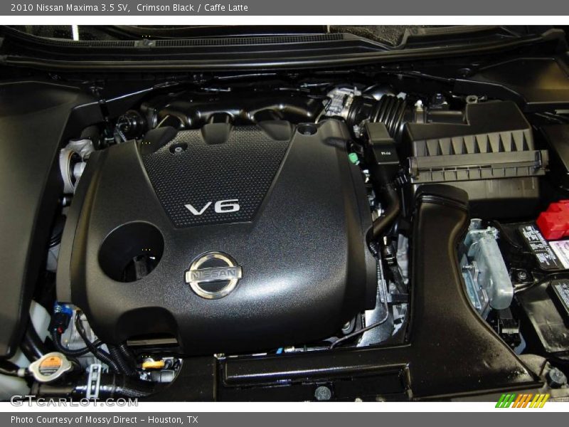 Crimson Black / Caffe Latte 2010 Nissan Maxima 3.5 SV