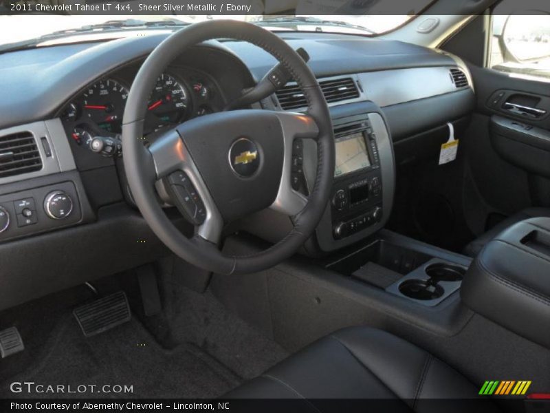 Sheer Silver Metallic / Ebony 2011 Chevrolet Tahoe LT 4x4