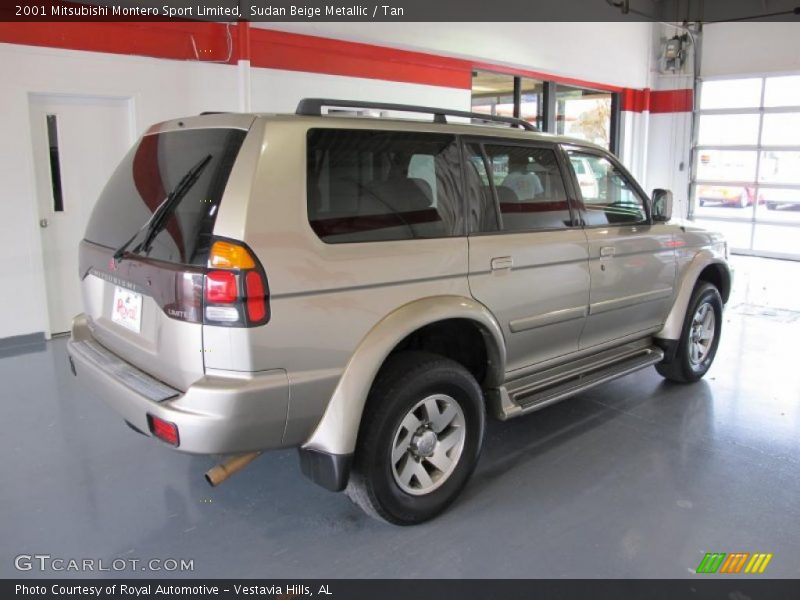 Sudan Beige Metallic / Tan 2001 Mitsubishi Montero Sport Limited