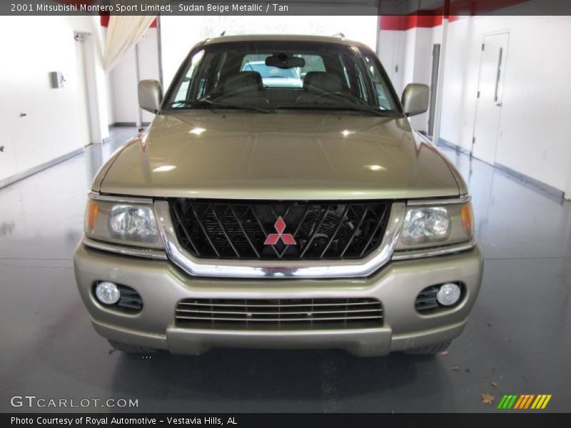 Sudan Beige Metallic / Tan 2001 Mitsubishi Montero Sport Limited