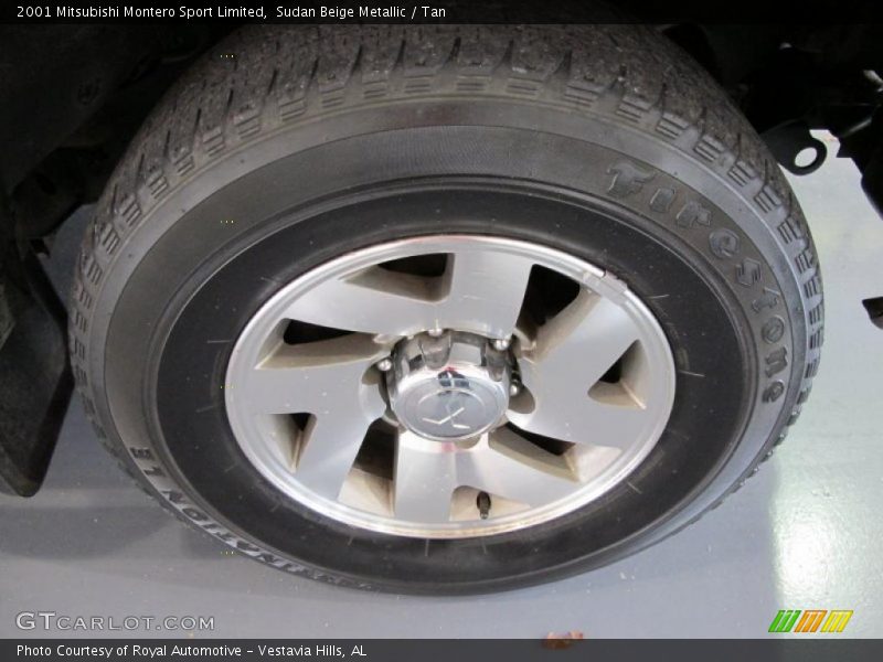 Sudan Beige Metallic / Tan 2001 Mitsubishi Montero Sport Limited
