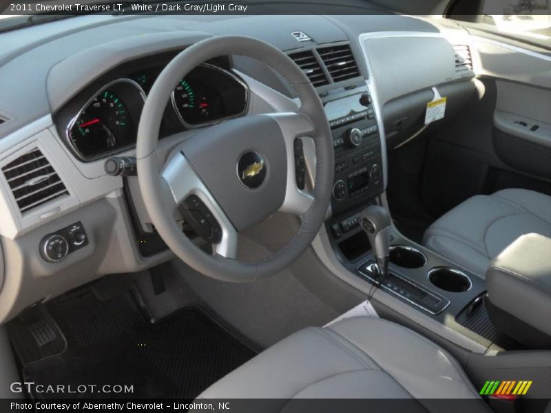 Dashboard of 2011 Traverse LT