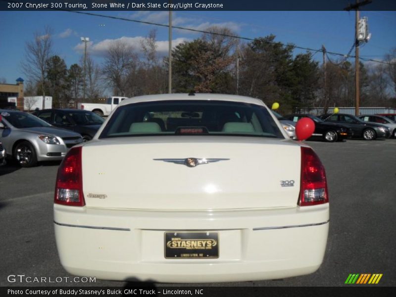 Stone White / Dark Slate Gray/Light Graystone 2007 Chrysler 300 Touring