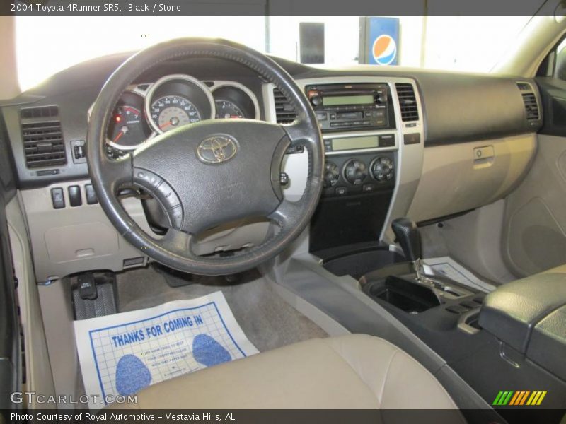 Black / Stone 2004 Toyota 4Runner SR5